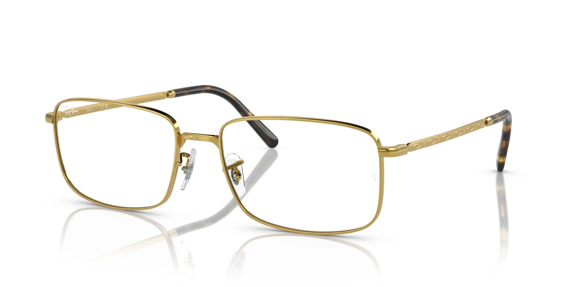 Ray-Ban RX3717V Eyeglasses Gold