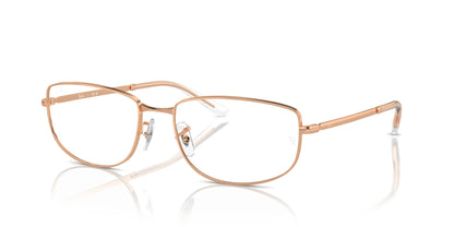 Ray-Ban RX3732V Eyeglasses Rose Gold