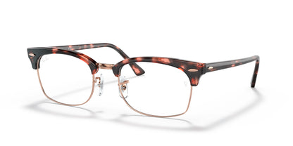 Ray-Ban CLUBMASTER SQUARE RX3916V Eyeglasses Pink Havana