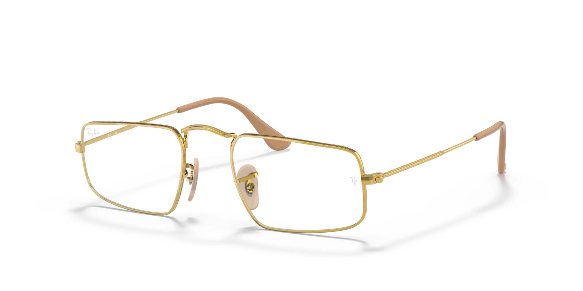 Ray-Ban JULIE RX3957V Eyeglasses Gold / Clear