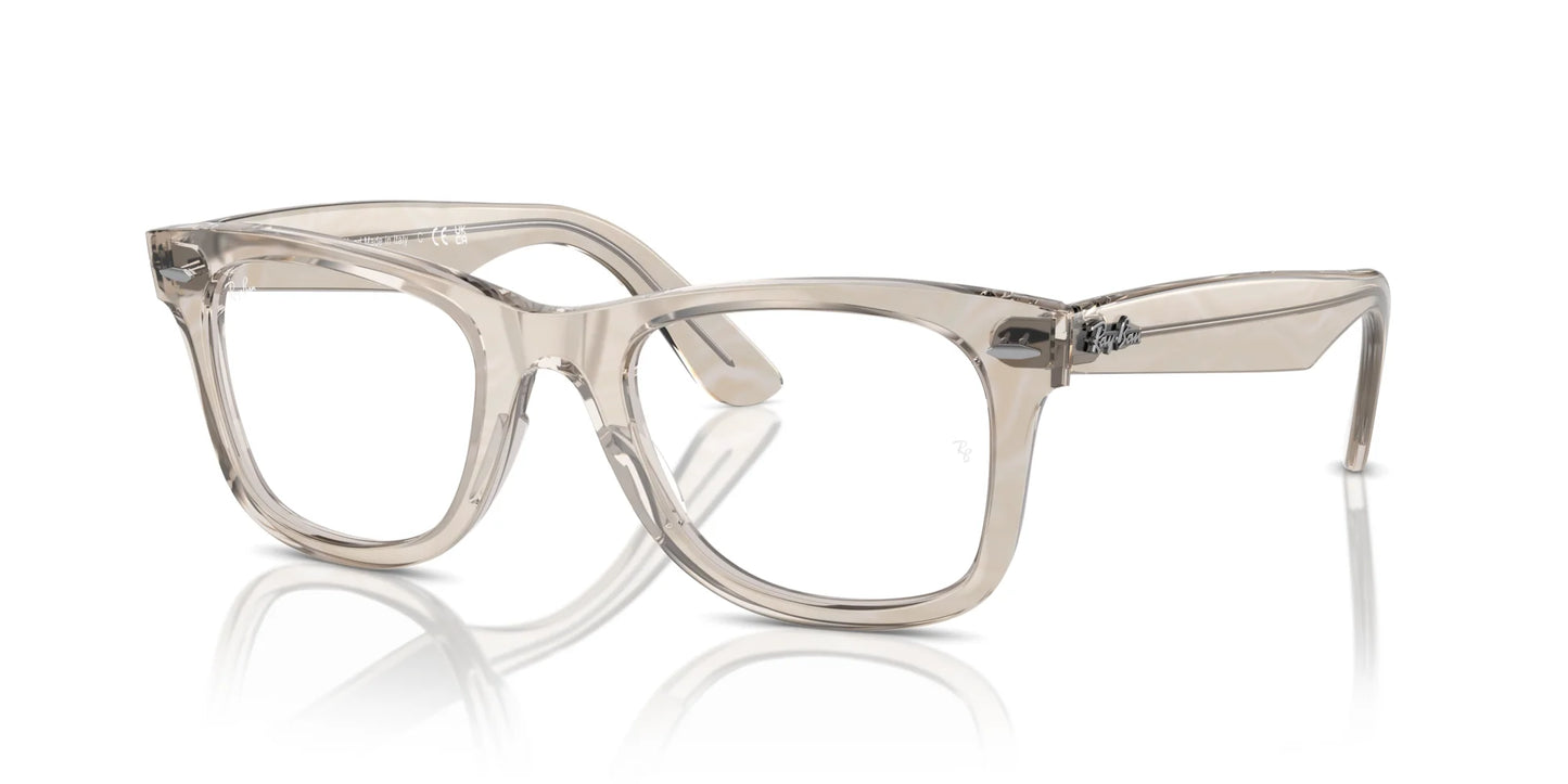 Ray-Ban WAYFARER EASE RX4340V Eyeglasses Photo Waves Grey / Clear