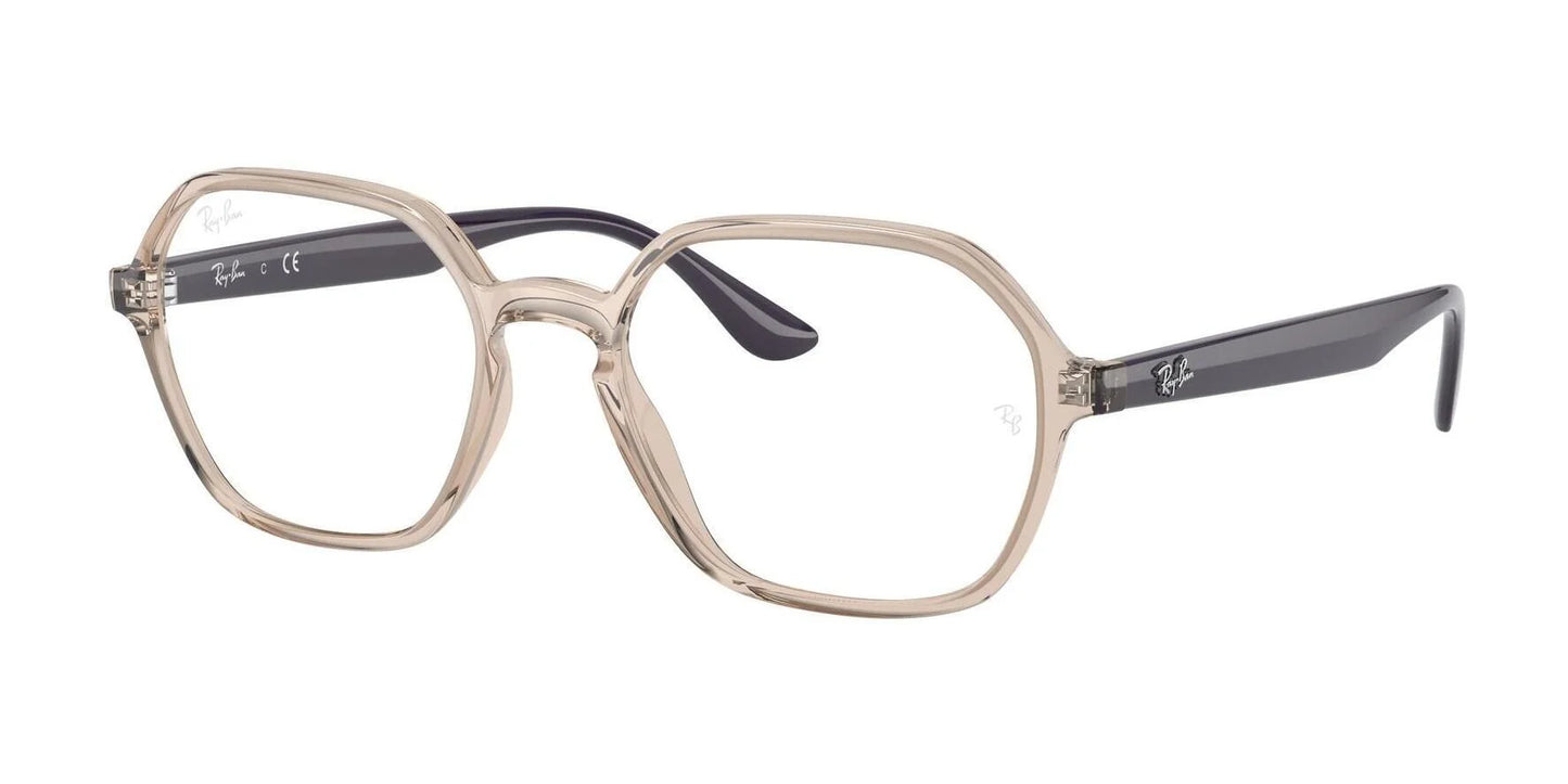 Ray-Ban RX4361V Eyeglasses Transparent Light Brown