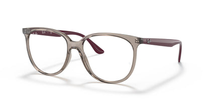 Ray-Ban RX4378V Eyeglasses Transparent Grey / Clear