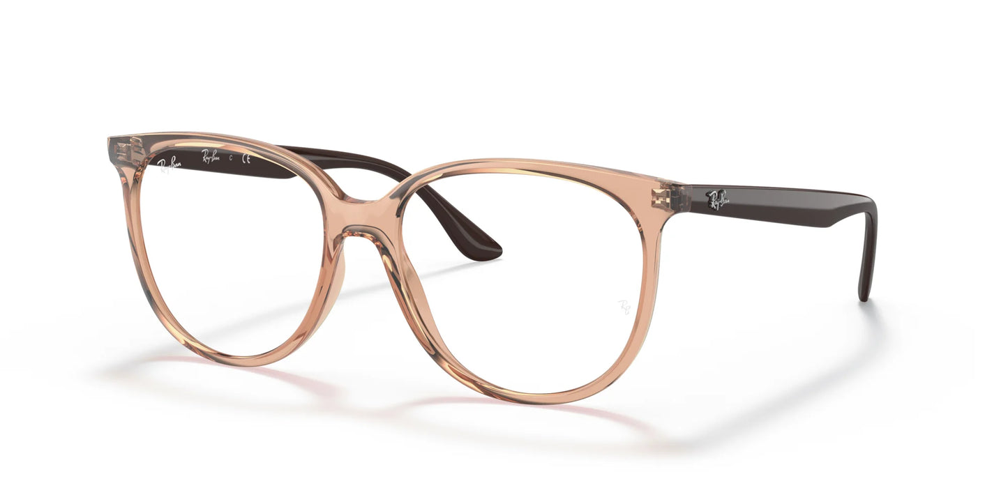 Ray-Ban RX4378V Eyeglasses Transparent Brown / Clear