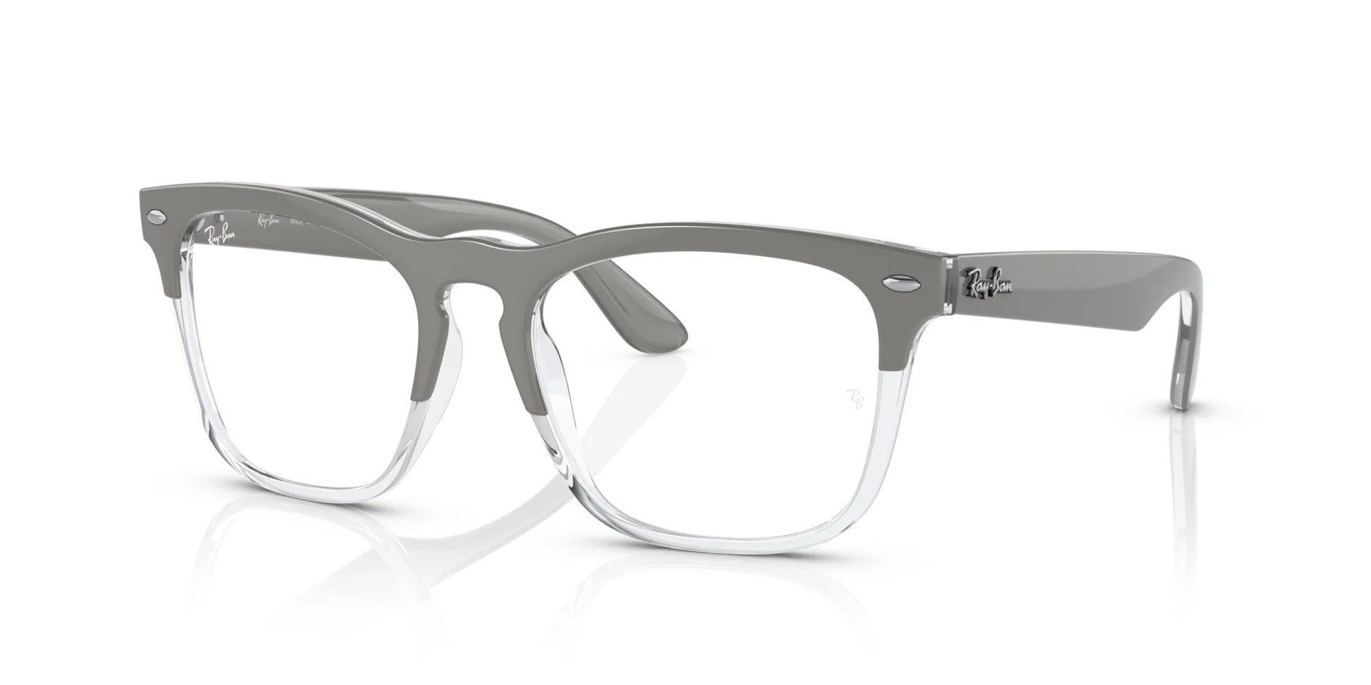 Ray-Ban STEVE RX4487VF Eyeglasses Grey On Transparent / Clear