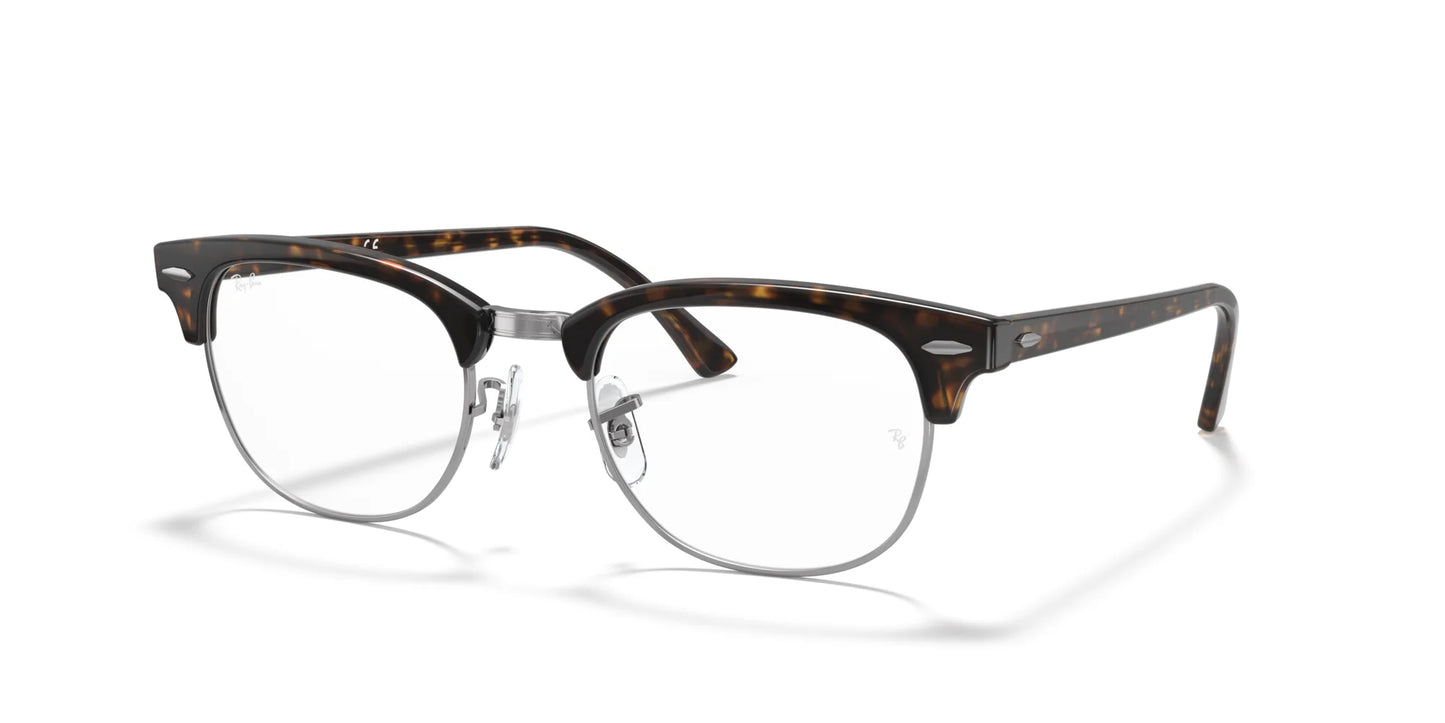 Ray-Ban CLUBMASTER RX5154 Eyeglasses Dark Havana / Clear