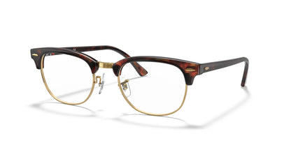 Ray-Ban CLUBMASTER RX5154 Eyeglasses Mock Tortoise / Clear