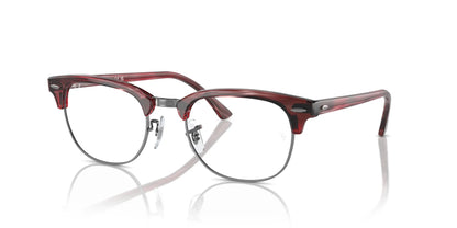 Ray-Ban CLUBMASTER RX5154 Eyeglasses Striped Red / Clear