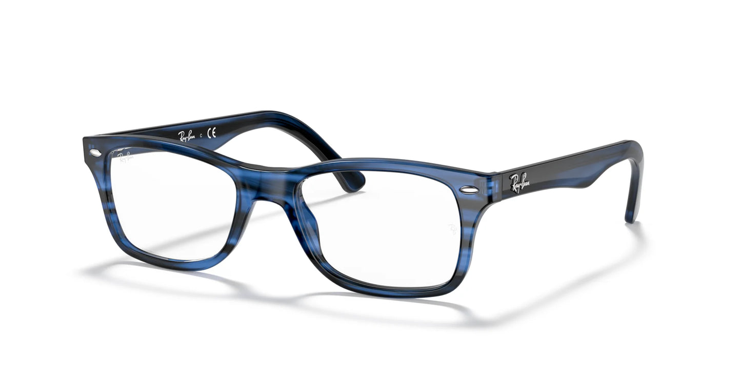 Ray-Ban RX5228 Eyeglasses Striped Blue / Clear
