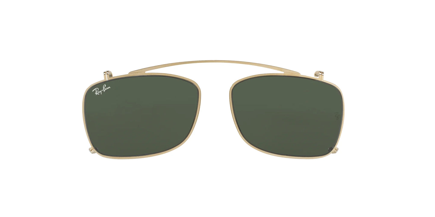 Ray-Ban RX5228C Sunglasses Clip-On Gold / Green Classic G-15