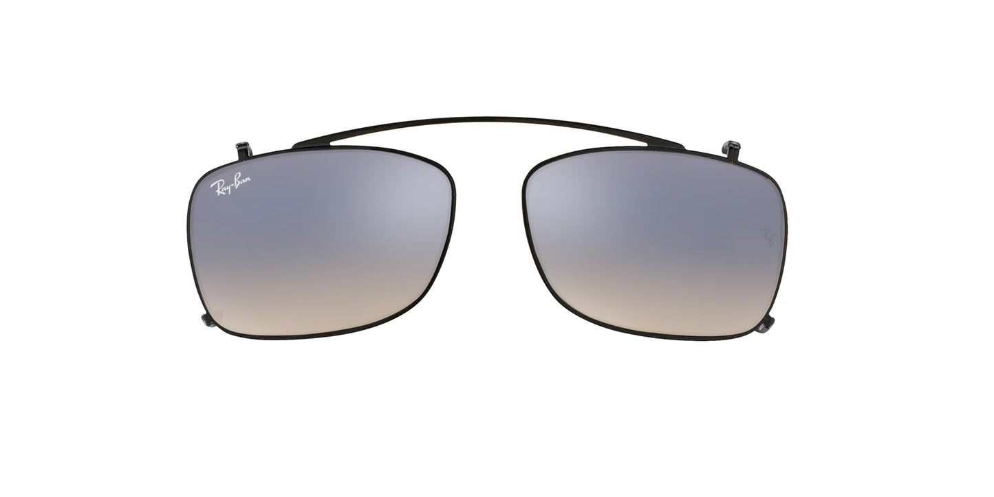 Ray-Ban RX5228C Sunglasses Clip-On Black / Silver Gradient Flash