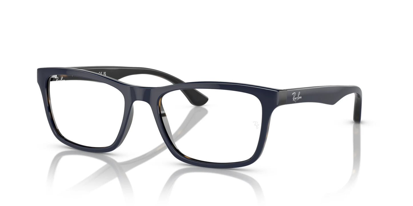 Ray-Ban RX5279 Eyeglasses Blue On Havana / Clear