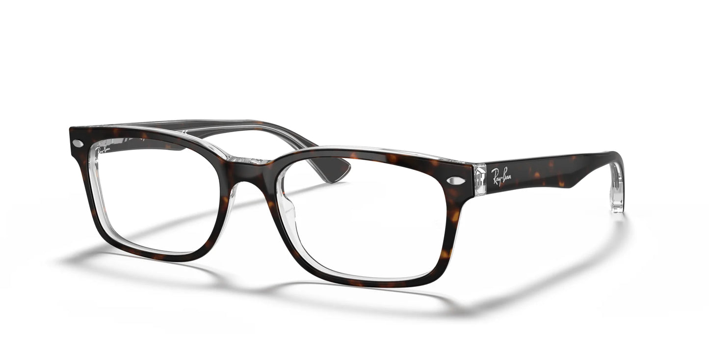 Ray-Ban RX5286 Eyeglasses Havana On Transparent / Clear