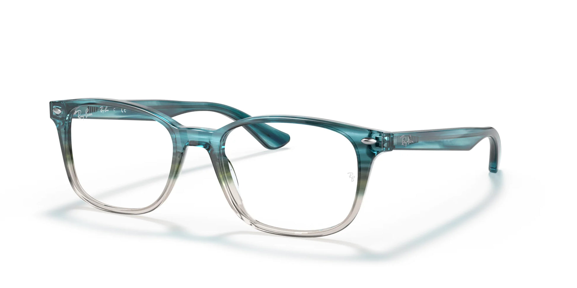 Ray-Ban RX5375 Eyeglasses Havana / Clear