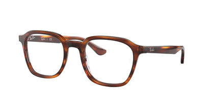 Ray-Ban RX5390 Eyeglasses Striped Havana