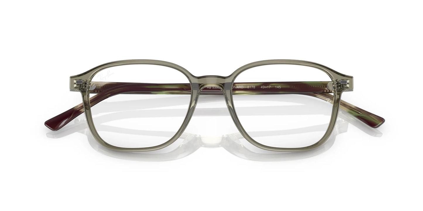 Ray-Ban LEONARD RX5393F Eyeglasses | Size 53