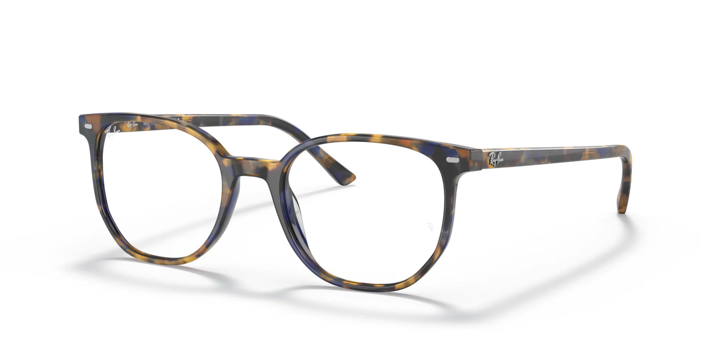 Ray-Ban ELLIOT RX5397 Eyeglasses Yellow & Blue Havana / Clear