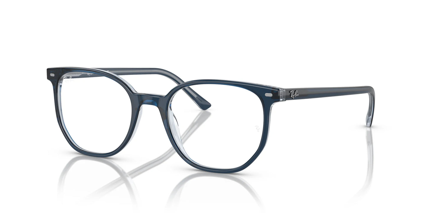 Ray-Ban ELLIOT RX5397 Eyeglasses Blue On Transparent Blue