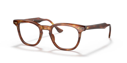 Ray-Ban HAWKEYE RX5398F Eyeglasses Havana / Clear
