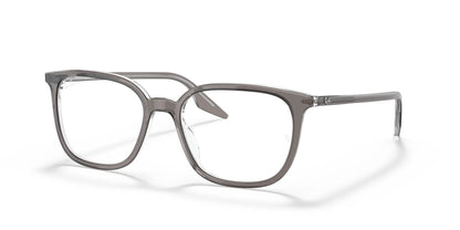 Ray-Ban RX5406F Eyeglasses Grey On Transparent / Clear