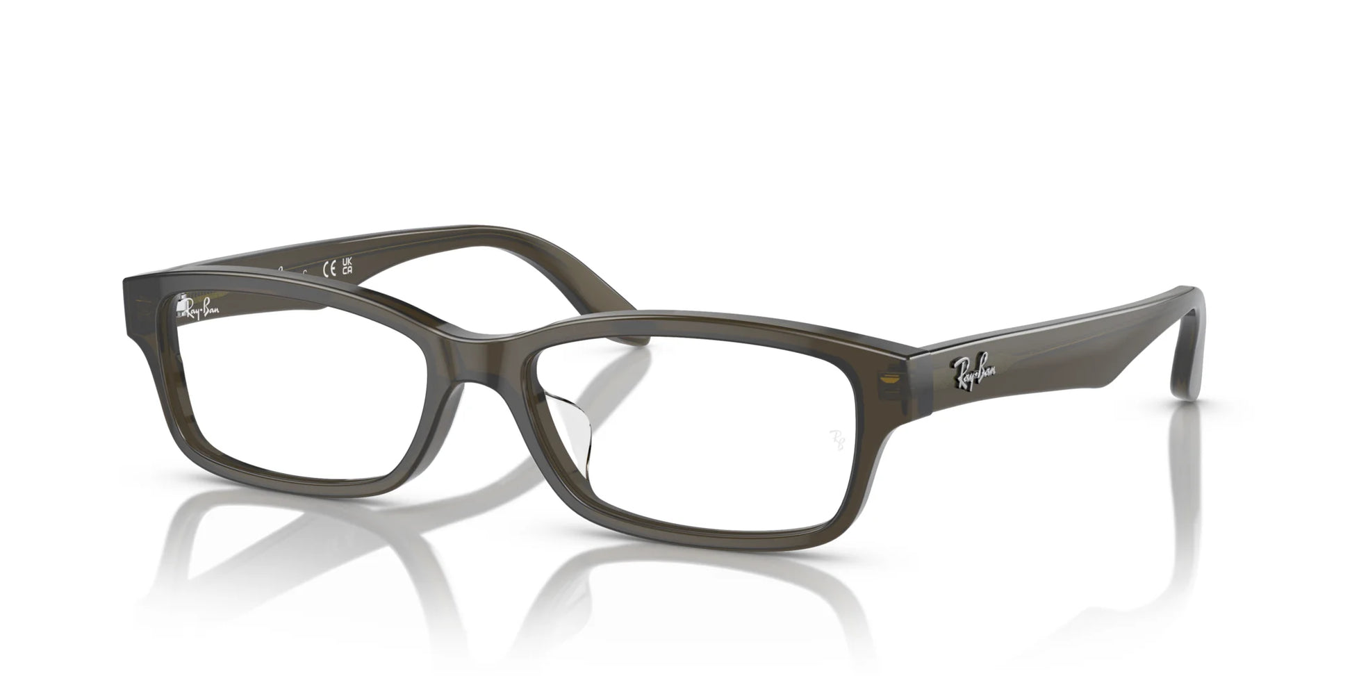 Ray-Ban RX5415D Eyeglasses Transparent Green