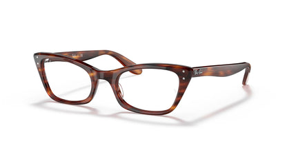 Ray-Ban LADY BURBANK RX5499 Eyeglasses Striped Havana / Clear