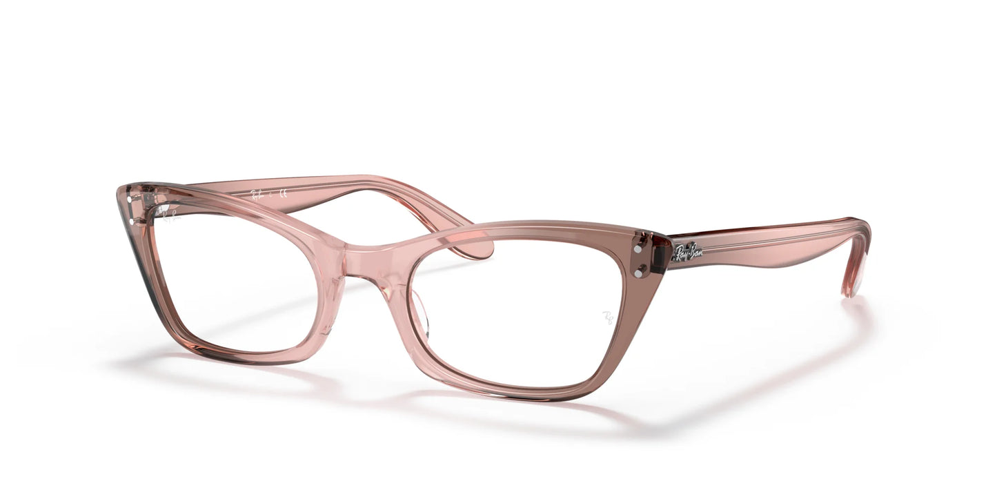 Ray-Ban LADY BURBANK RX5499 Eyeglasses Transparent Pink / Clear