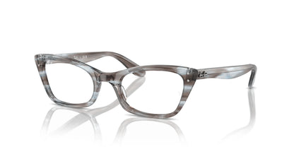 Ray-Ban LADY BURBANK RX5499 Eyeglasses Striped Blue / Clear