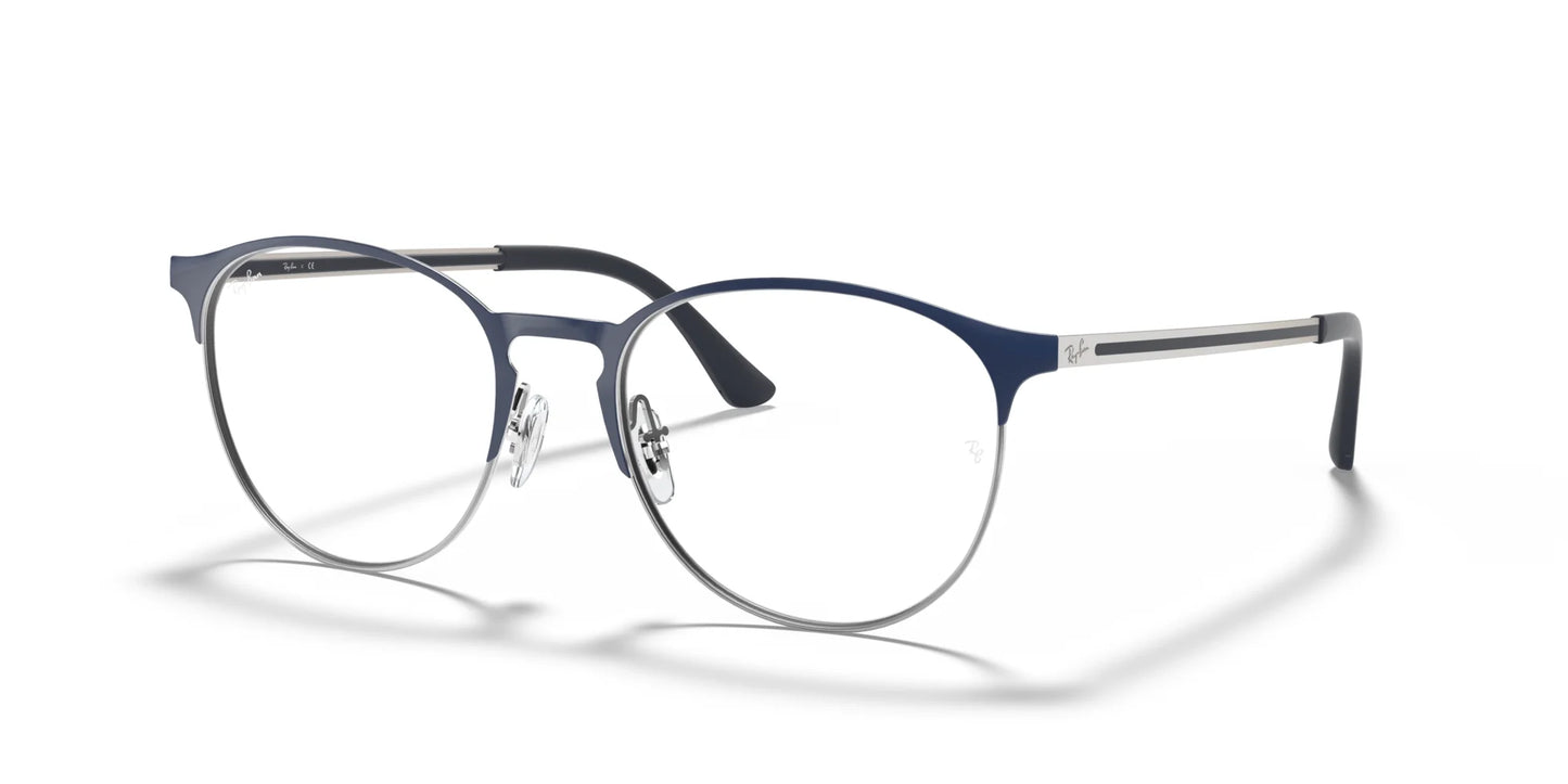 Ray-Ban RX6375 Eyeglasses Blue On Gunmetal
