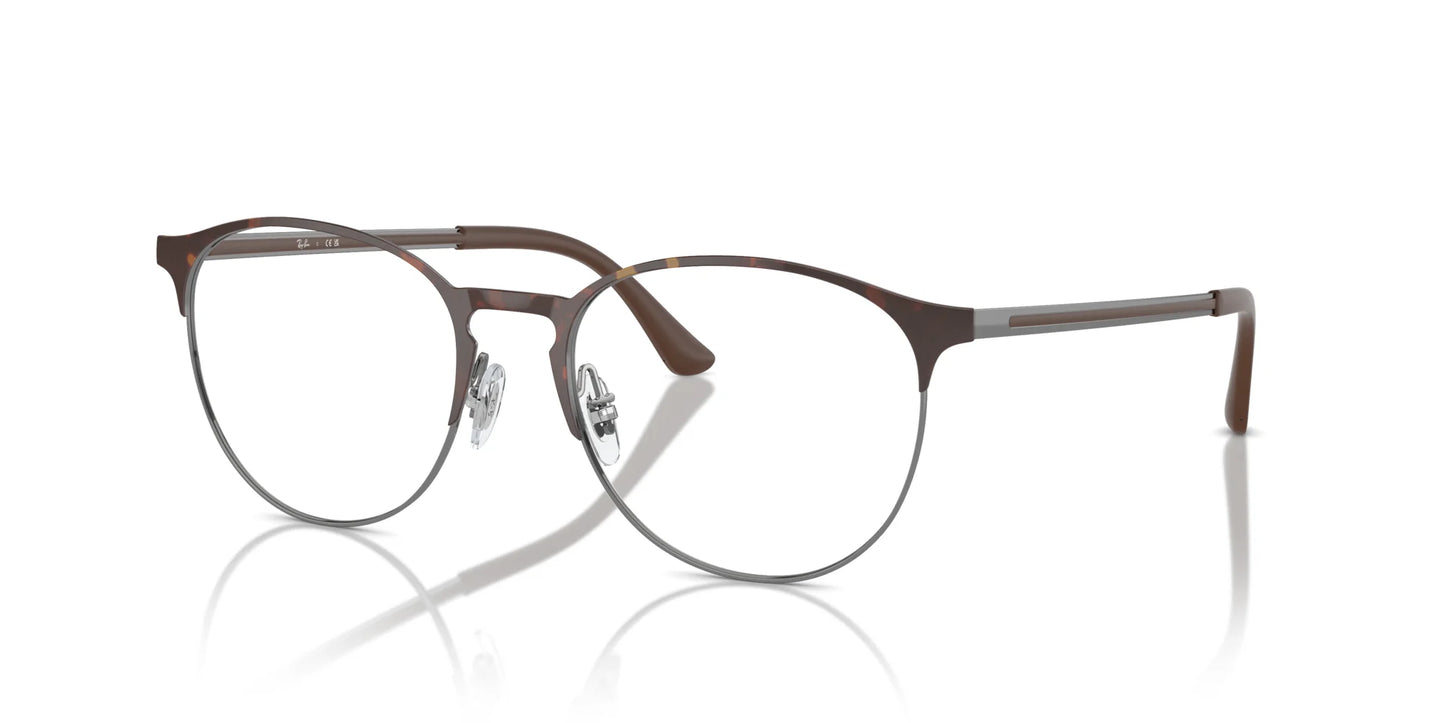 Ray-Ban RX6375 Eyeglasses Havana On Gunmetal