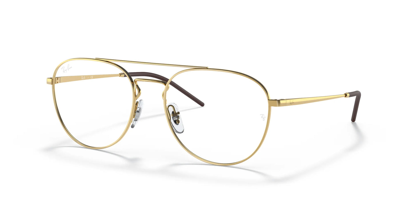 Ray-Ban RX6414 Eyeglasses Gold / Clear
