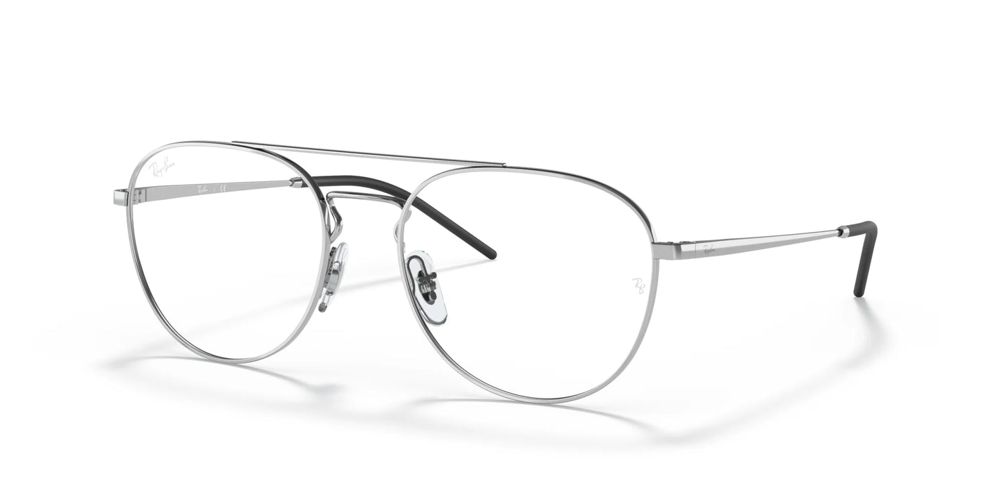 Ray-Ban RX6414 Eyeglasses Silver / Clear