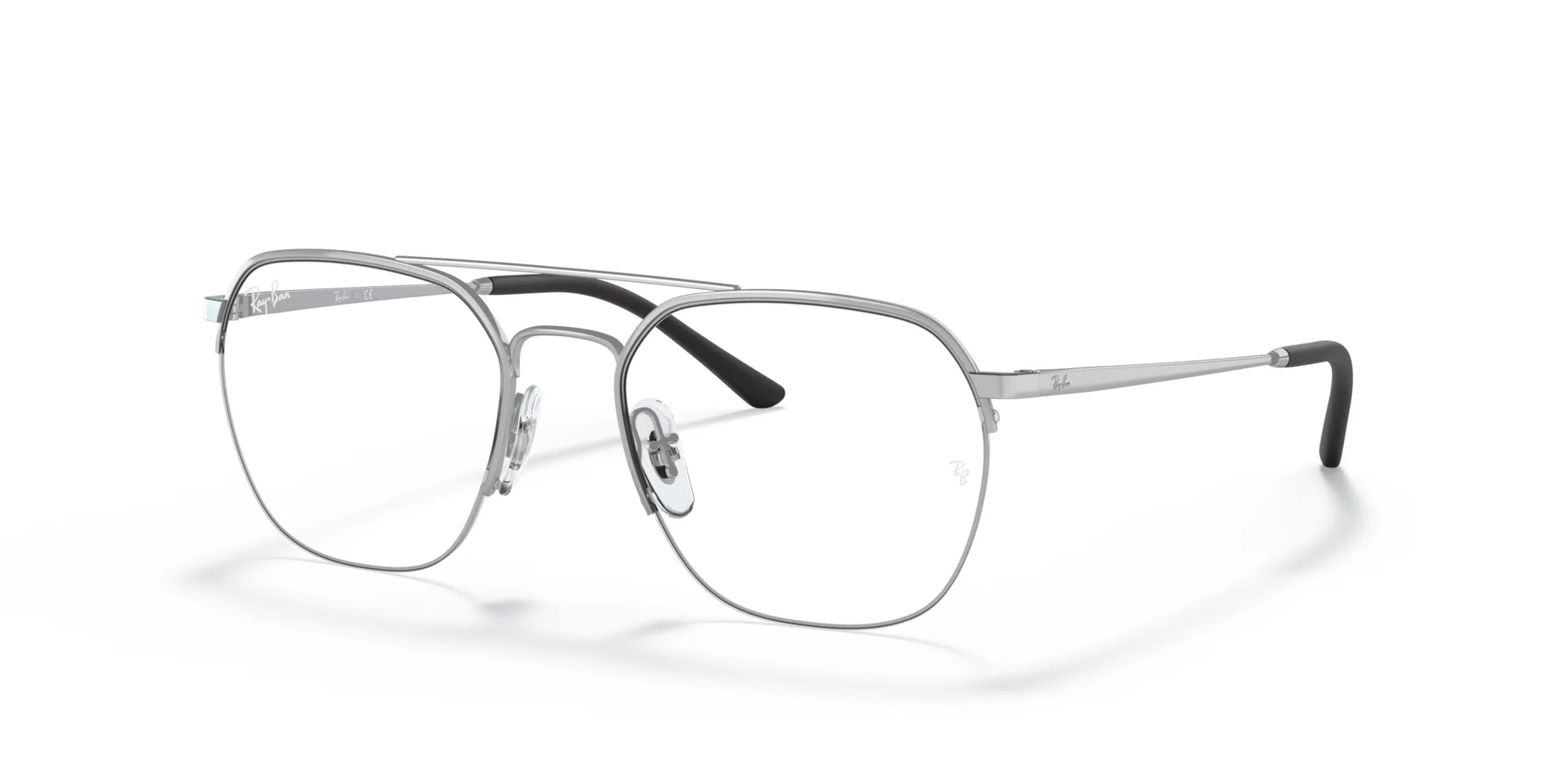 Ray-Ban RX6444 Eyeglasses Silver / Clear