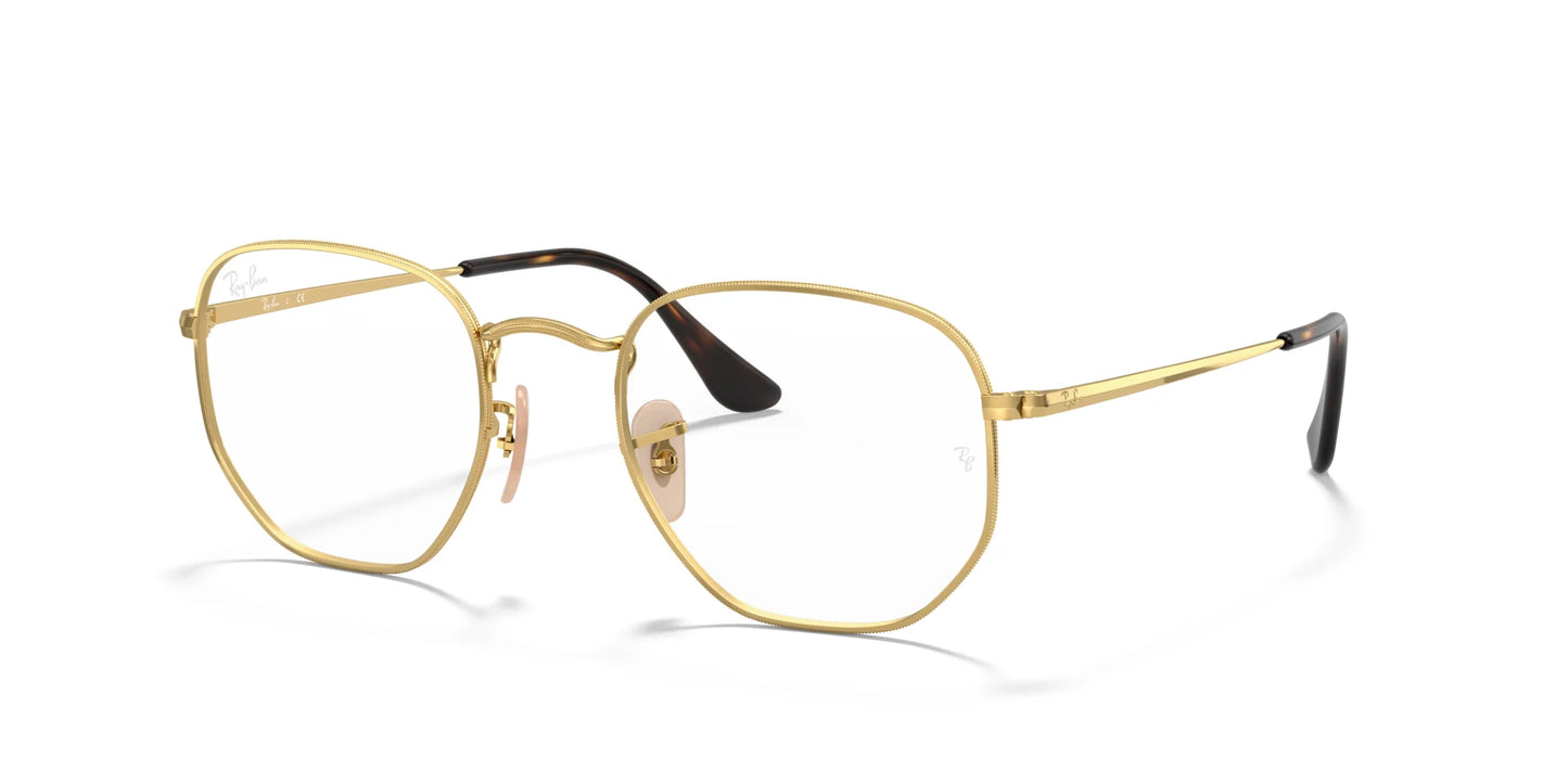 Ray-Ban RX6448 Eyeglasses Gold / Clear