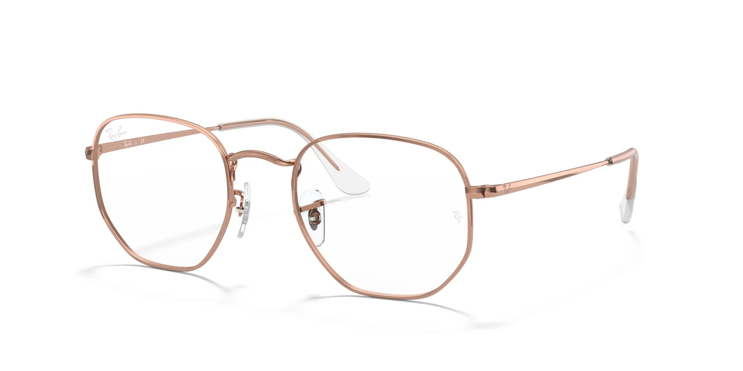 Ray-Ban RX6448 Eyeglasses Rose Gold / Clear