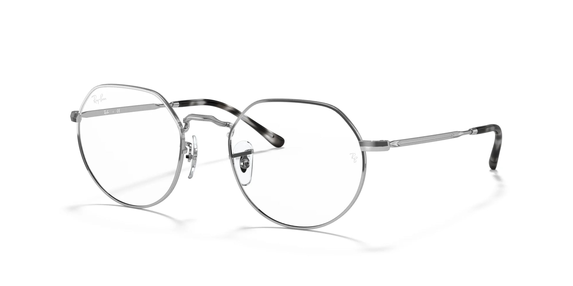 Ray-Ban JACK RX6465 Eyeglasses Silver / Clear