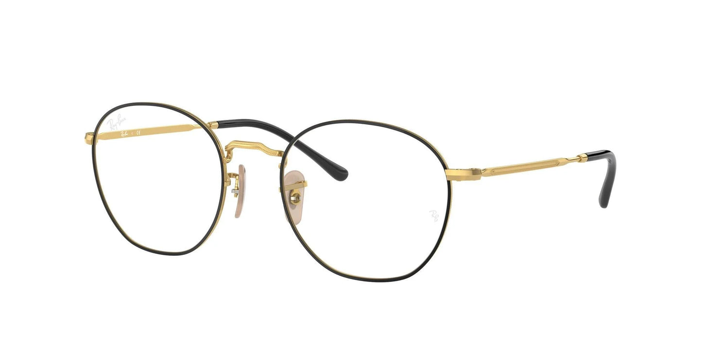 Ray-Ban ROB RX6472 Eyeglasses Black On Gold