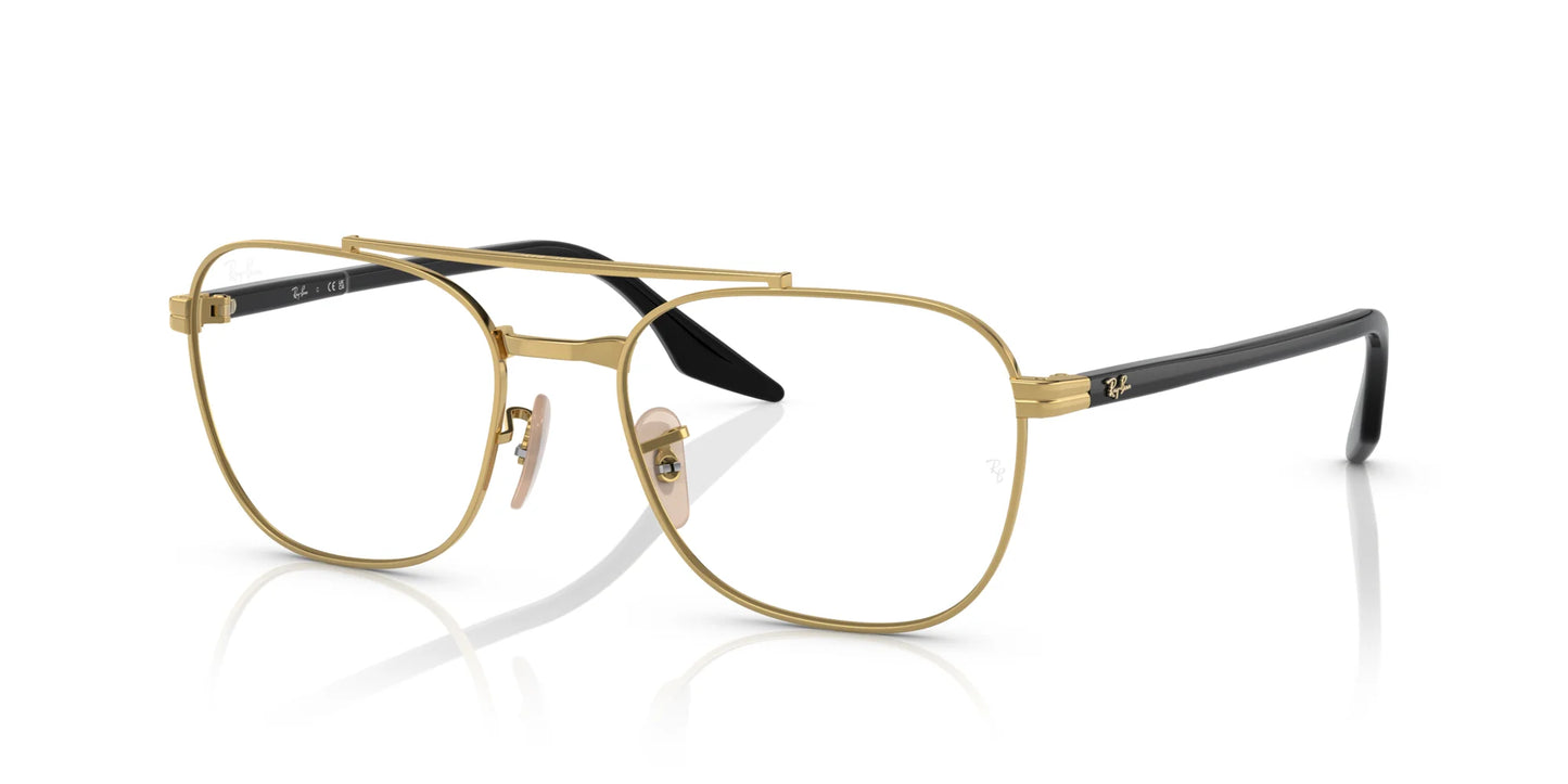 Ray-Ban RX6485 Eyeglasses Gold / Clear