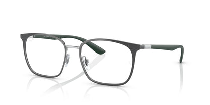 Ray-Ban RX6486 Eyeglasses Grey On Silver / Clear