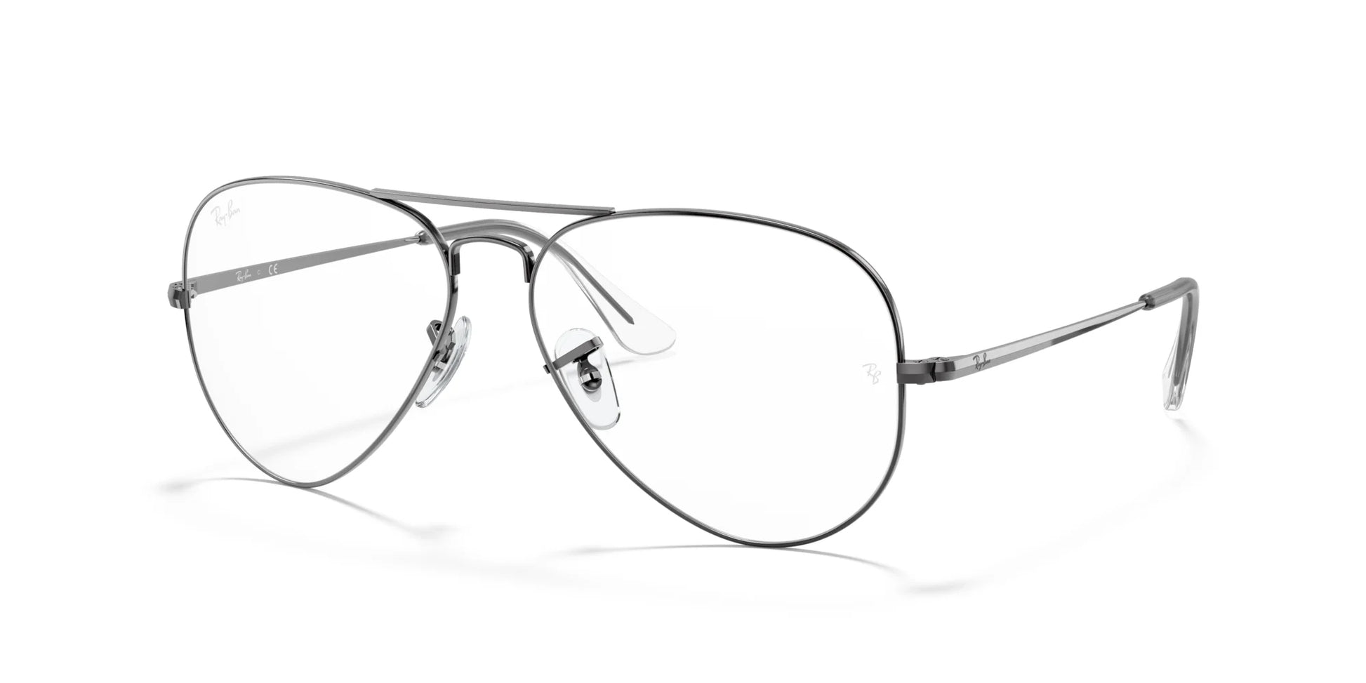 Ray-Ban AVIATOR RX6489 Eyeglasses Gunmetal / Clear