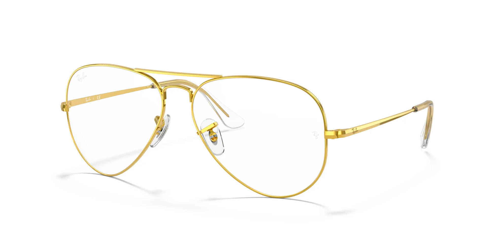 Ray-Ban AVIATOR RX6489 Eyeglasses Gold / Clear