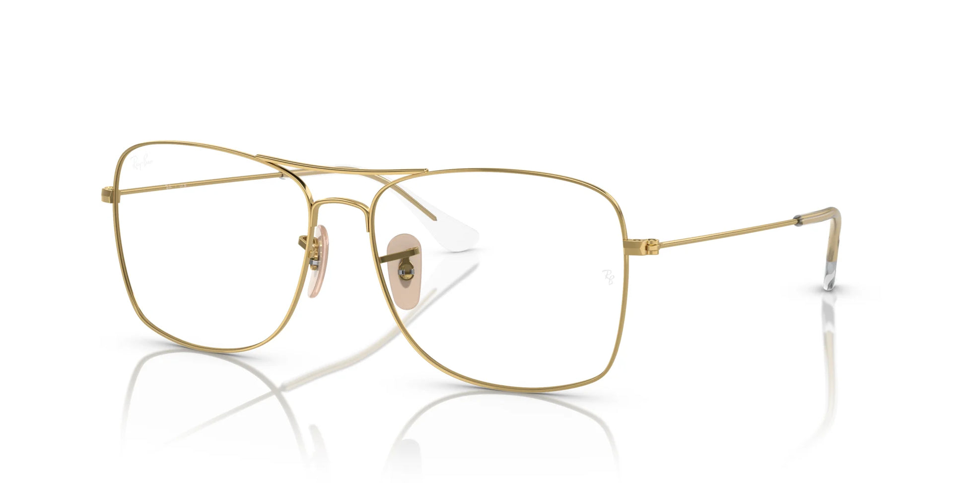 Ray-Ban RX6498 Eyeglasses Gold / Clear