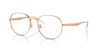 Ray-Ban RX6517D Eyeglasses Rose Gold