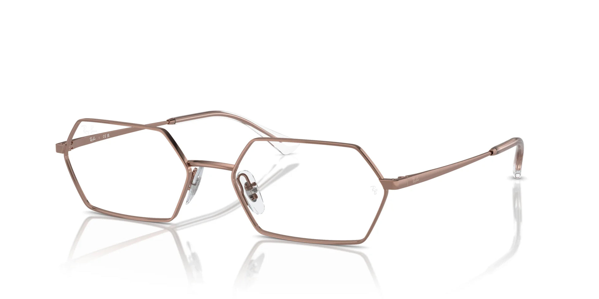 Ray-Ban YEVI RX6528 Eyeglasses Copper / Clear
