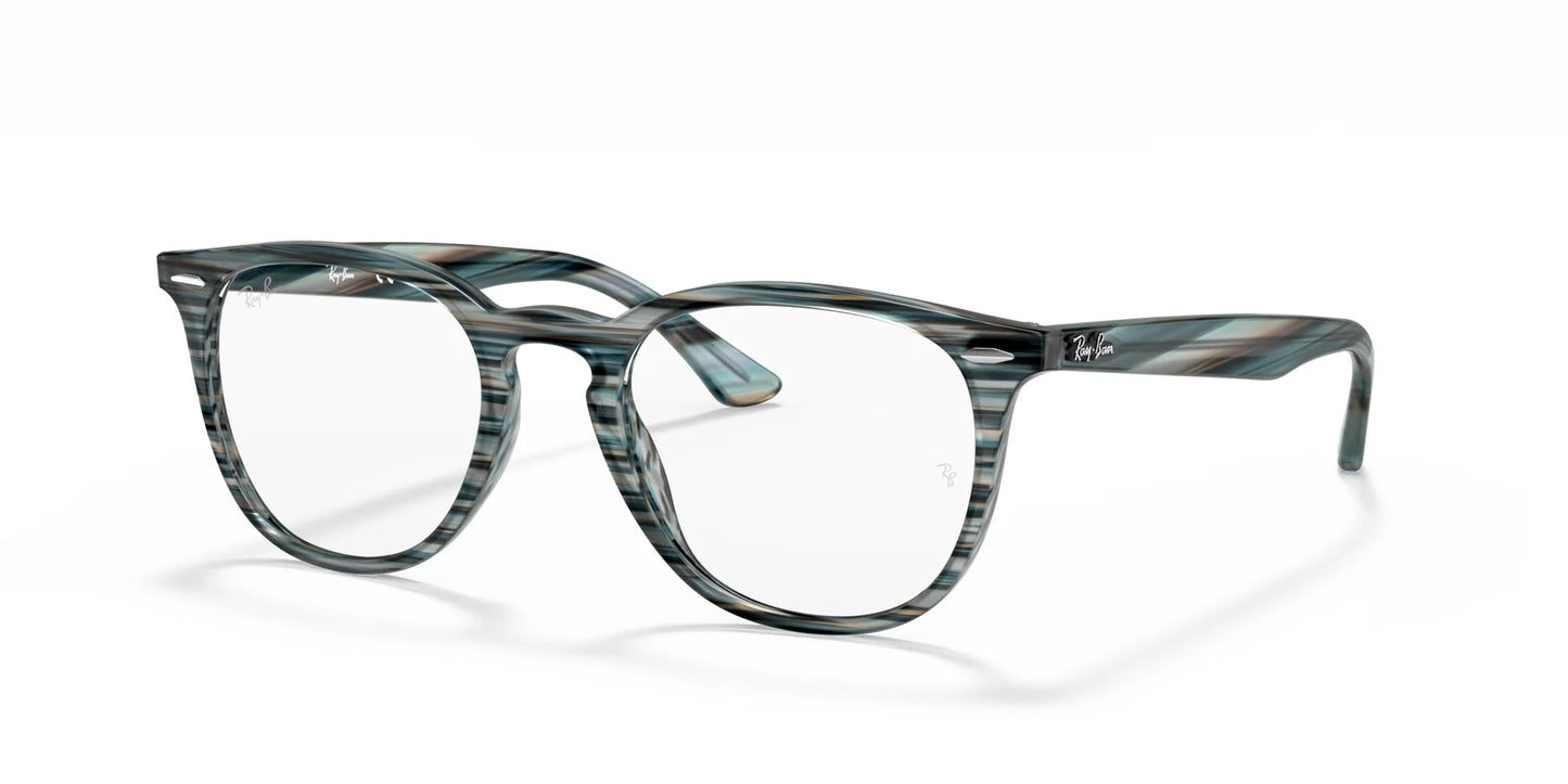 Ray-Ban RX7159 Eyeglasses Striped Blue Grey / Clear