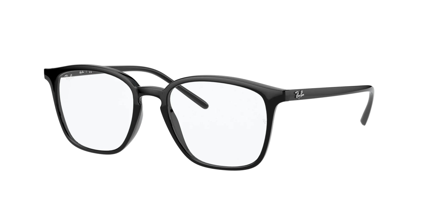 Ray-Ban RX7185F Eyeglasses Black / Clear