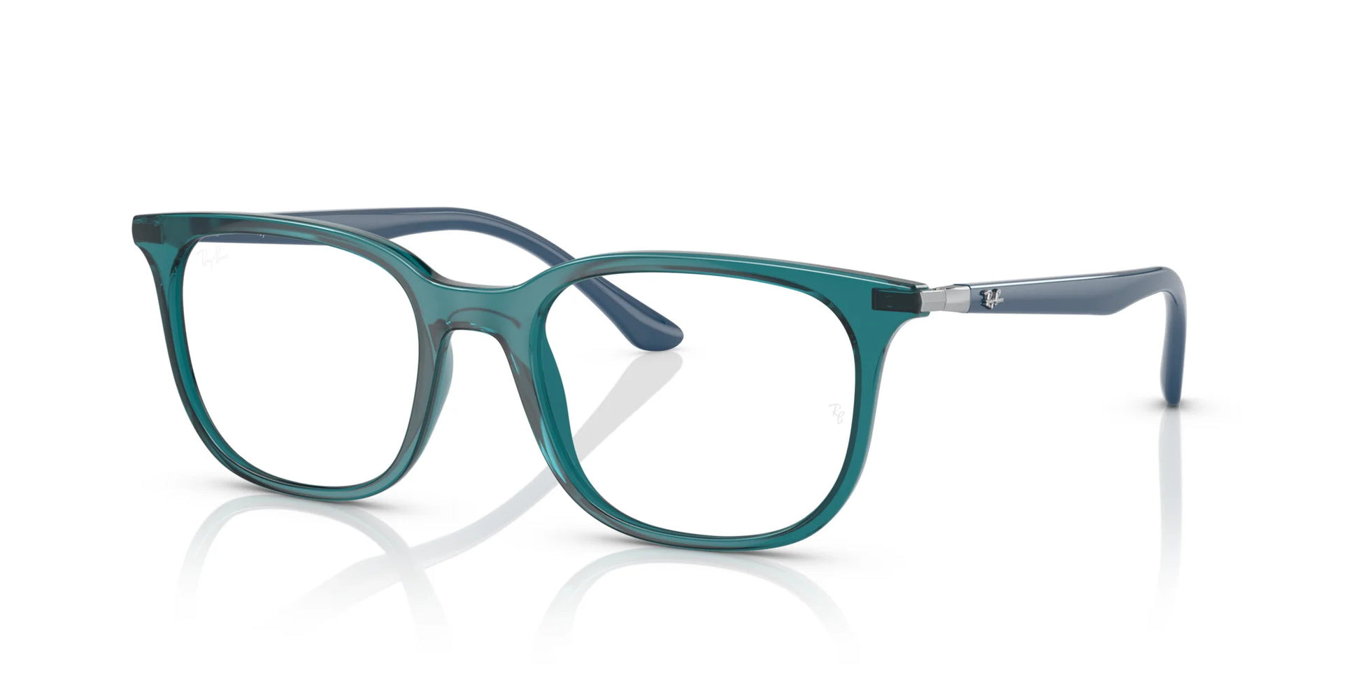 Ray-Ban RX7211 Eyeglasses Transparent Turquoise / Clear