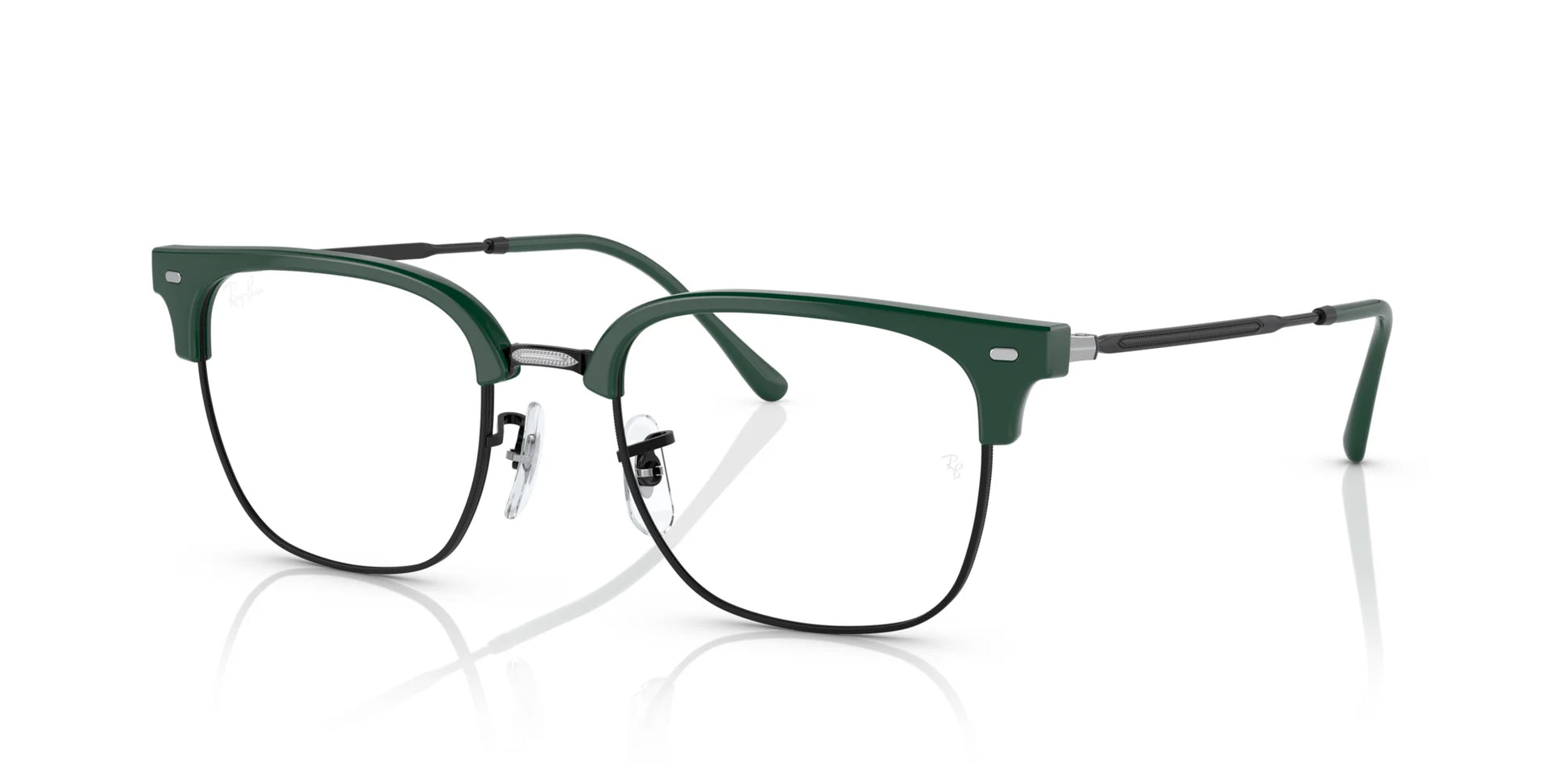 Ray-Ban NEW CLUBMASTER RX7216 Eyeglasses Green On Black