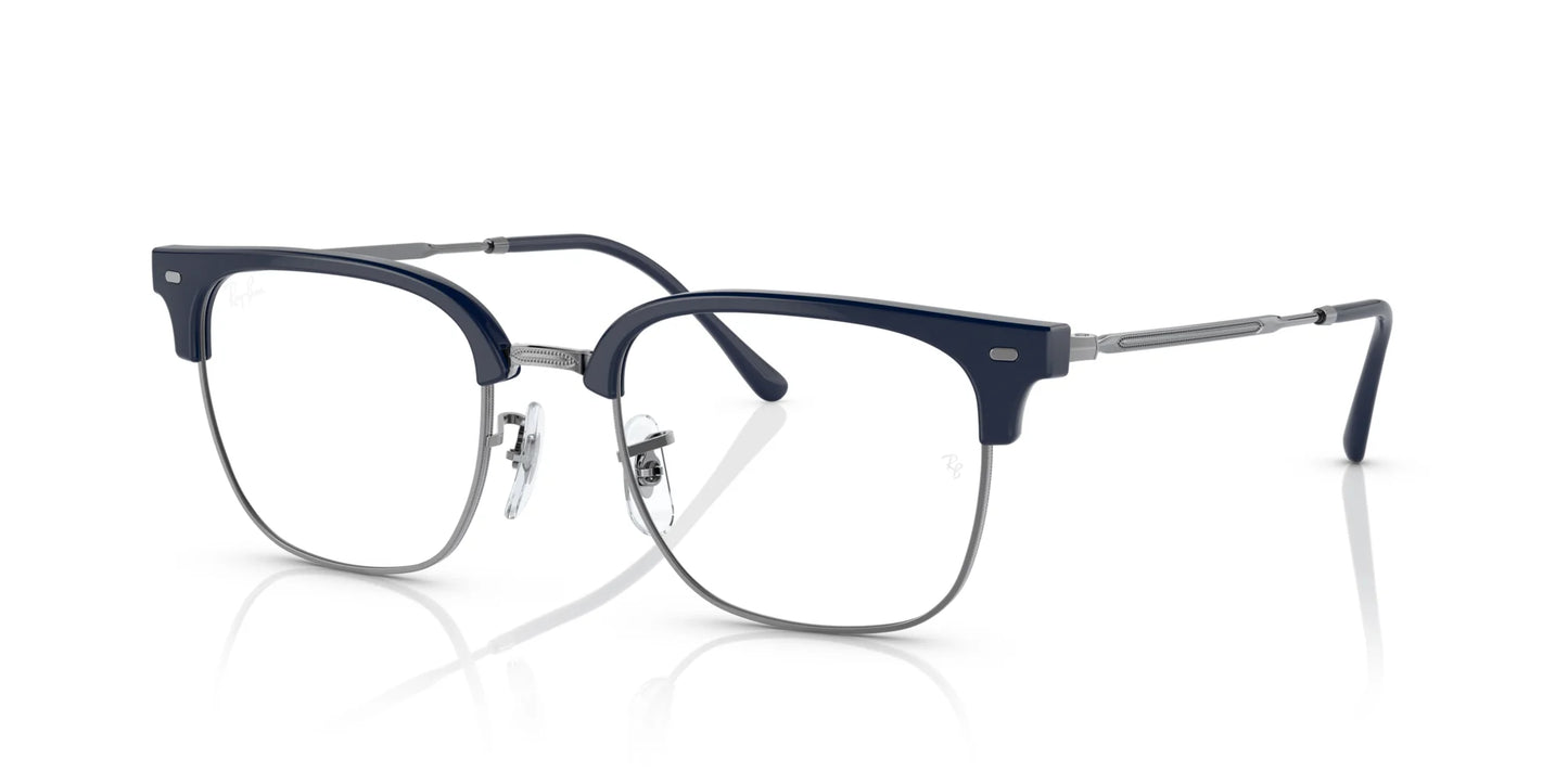 Ray-Ban NEW CLUBMASTER RX7216 Eyeglasses Blue On Gunmetal