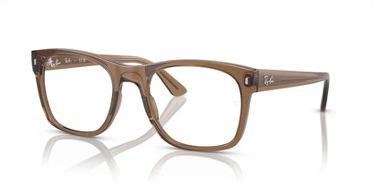 Ray-Ban RX7228F Eyeglasses Transparent Light Brown